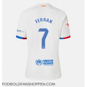 Barcelona Ferran Torres #7 Udebanetrøje Dame 2023-24 Kortærmet